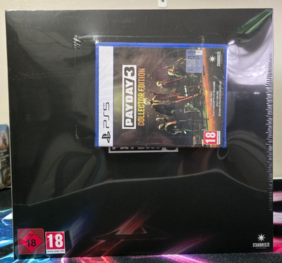 Payday 3 Collectors Edition - PlayStation 5 - Brand New Sealed PS5 Mask Big Box