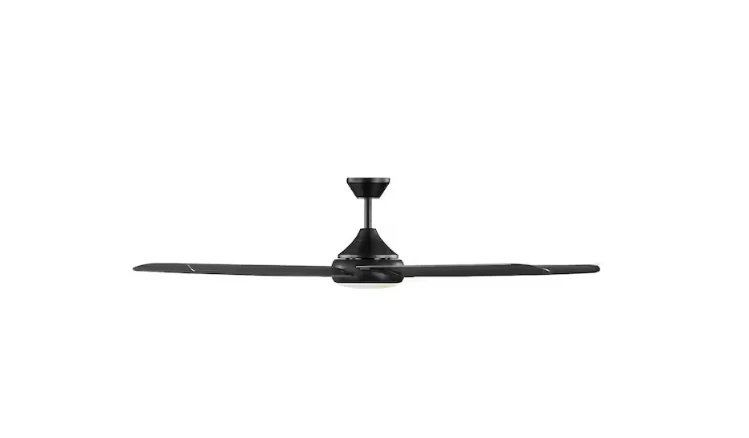 Home Decorators Highstone 70in. White CCT Indoor/Outdoor Black Smart Ceiling Fan - Image 4 of 4