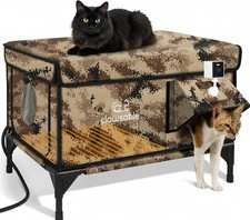 Clawsable by Rolimate - Heated Outdoor Insulated Elevated Cat House - NEW IN BOX