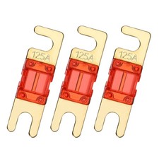 3pcs 125A 125V Mini ANL Fuse Electrical Protection Electronics Blade Fuse