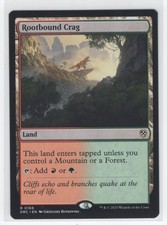 #168 2025 Aetherdrift Commander Rootbound Crag Rare