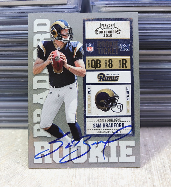 2010 Playoff Contenders Sam Bradford #232B Autograph /377