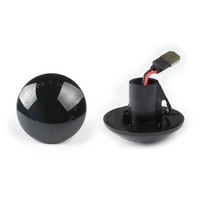 Seitenblinker Schwarz LED Mit E-2X Kompatibel Mit Alle Range Rover Iii, L322