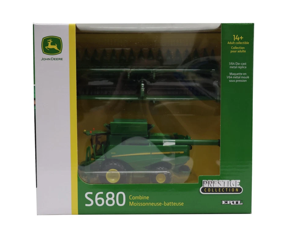 Juguete John Deere S680 Combine Prestige Collection 1/64 - LP86774 Foto 4 de 4