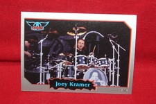 Argentina Ultra Figus Rock Sticker Card #166 Joey Kramer Aerosmith