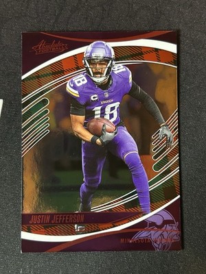 2025 Panini Absolute - Justin Jefferson #5 Minnesota Vikings | eBay
