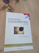 Rafael Maria Parre o 6 Cuban Songs For Classical Guitar Rare Book, CD,Tabs