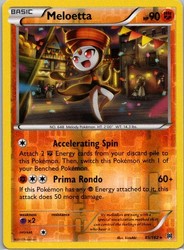 Meloetta 85/162 XY BREAKthrough Reverse Holo