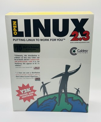 Open Linux 2.3 Calder Systems New & Factory Sealed