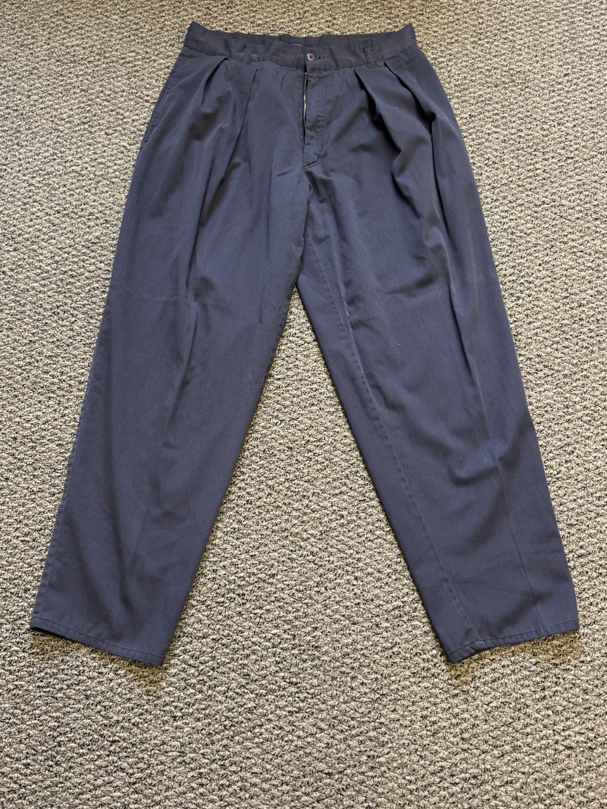Vicente by Bugle Boy Vintage Pants, Size 36x33, Navy