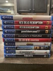 PS4 Game Lot 10 Games. RDR1 And 2
