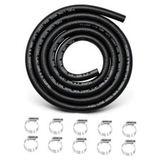 1/4 Inch ID Fuel Line Hose Reinforced Kit: 6 feet Hose, 10 x 6ft-1/4"NBR