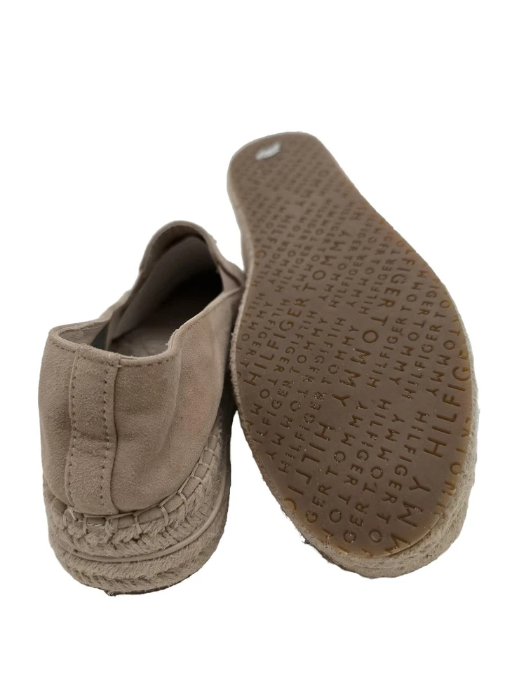 TOMMY HILFIGER Alpargatas Mujeres Sandalias Talla EU 40 blanco puro look casual - Imagen 2 de 4