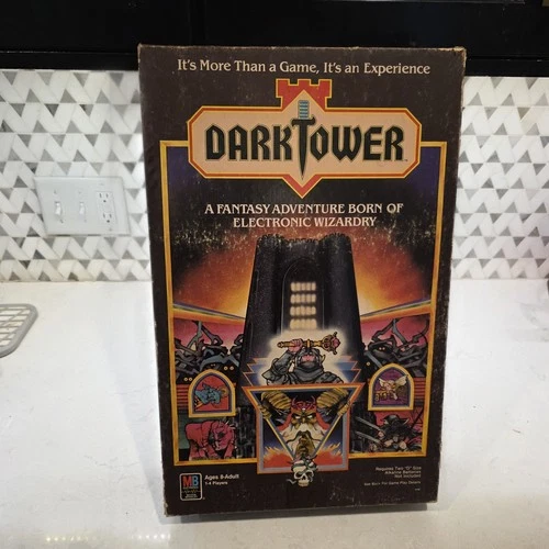 Vintage 1981 Dark Tower Game by Milton Bradley Near Complete, As Is