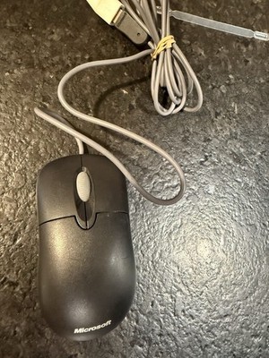 Microsoft Basic Optical Mouse 1.0A Black USB - Used X800898-124