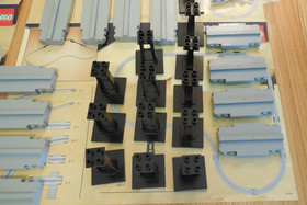 Lego 6921 Monorail Accessory Track - 2 complete sets - Preowned and Retired