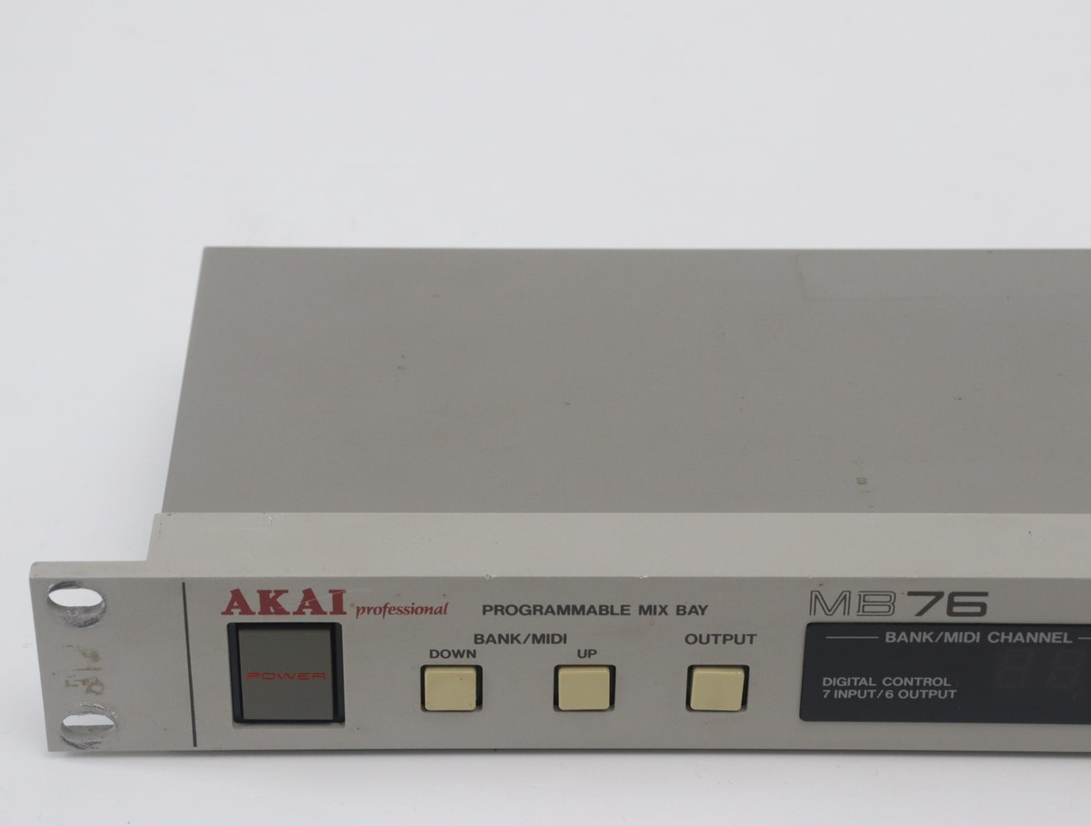 Akai MB76 - Programmable Mix Bay + 1 Jahr Gewährleistung | eBay.de