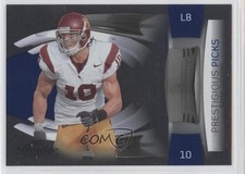 2009 Playoff Prestige Prestigious Picks Blue 925/1000 Brian Cushing #8 0j0