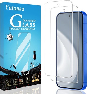 2PCS Tempered Glass Screen Protector for Google Pixel 10/10 Pro/9/9 Pro 9H Hardn