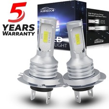 Canbus H7 Led Headlight Super Bright Bulbs Kit Cool White Highlow Beam 6500k