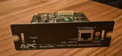 APC AP9617 Network Management Card Netzwerkkarte SMART UPS gebraucht & geprüft