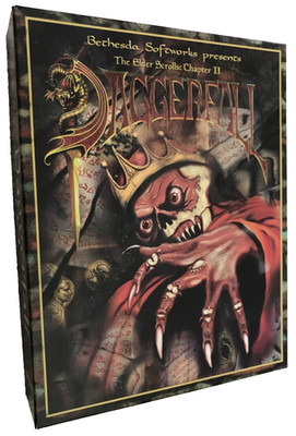 Daggerfall: The Elder Scrolls Chapter II PC: Windows Big Box Spiel CD & Handbücher