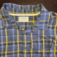 REI COOP Mens XXLarge Plaid Long Sleeve Button Up Shirt Outdoor Adventure