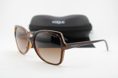 NEW VOGUE EYEWEAR VO 5488-S 238613 HAVANA GOLD AUTHENTIC SUNGLASSES 56-16