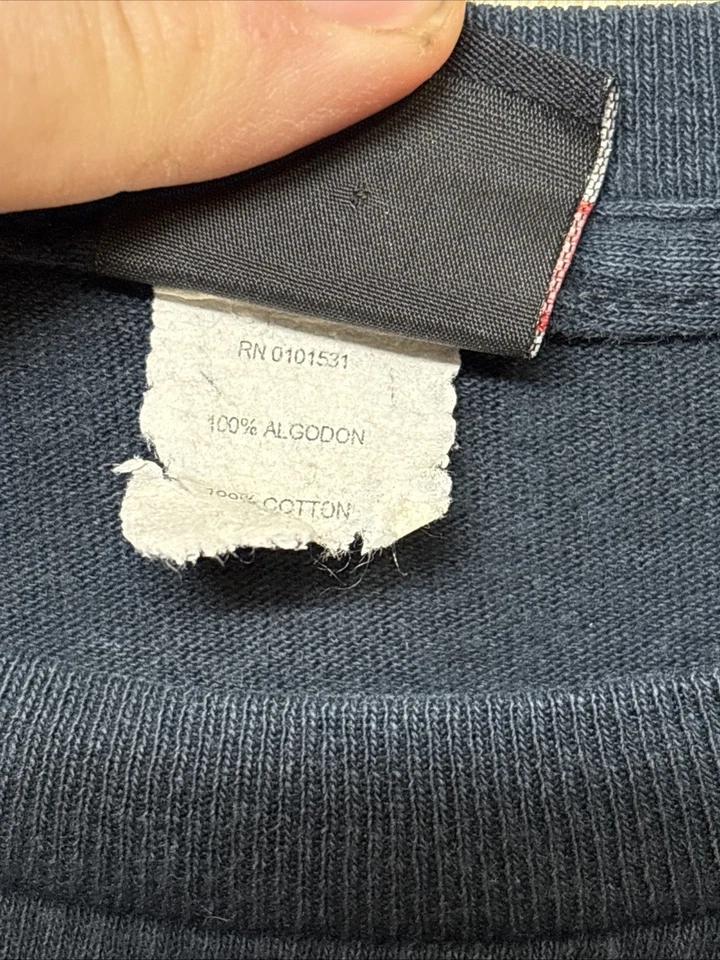 Vintage Spider Man T-Shirt Size L/XL Black Red Marvel Mad Engine - Image 4 of 4