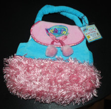 New Webkinz Purse Pet Carrier Pink  Blue W/ Tag NWT -AB1 