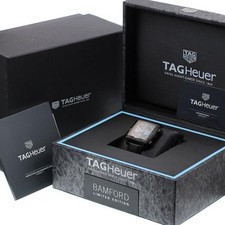 TAG HEUER MONACO BANGFORD CUSTOM CAW2190 39mm Carbon Black Dial Automatic #C002