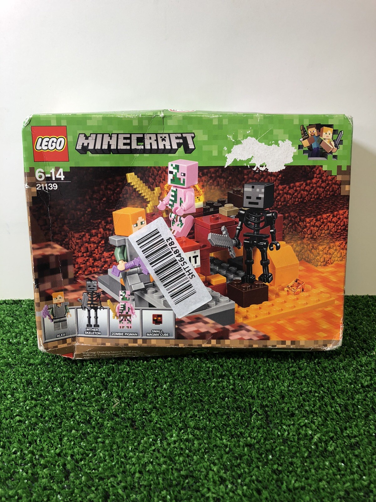 the nether fight lego