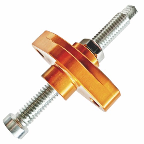 NEW ORANGE MANUAL CAM CHAIN TENSIONER 1989-2013 HONDA RUCKUS SILVER WING 600 - Picture 4 of 12