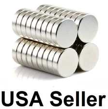 lot 100 50 12mm X 3mm Neodymium Disc Strong Rare Earth N42 Small Fridge Magnets
