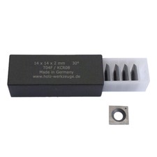 HW-Wendeplatten / Wendemesser / Vorschneider 14x14x2 mm Z4