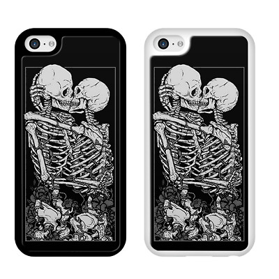 Skeleton Kiss Handyhülle für iPhone