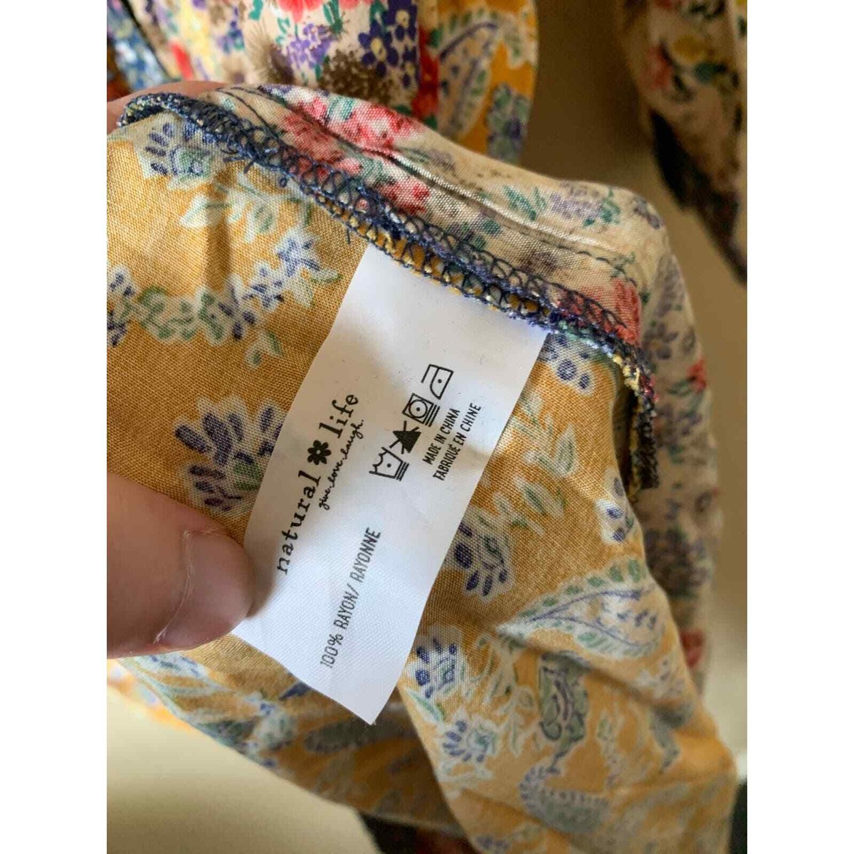 Natural Life Esme Patchwork Shirt Dress, size M, NWT | eBay