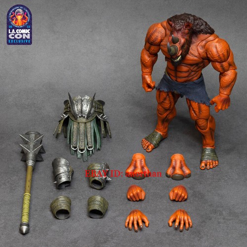 Xesray Studio Fight for Glory Red Rhinoceros LACC Exclusive 1/12 Action Figure - Picture 10 of 11