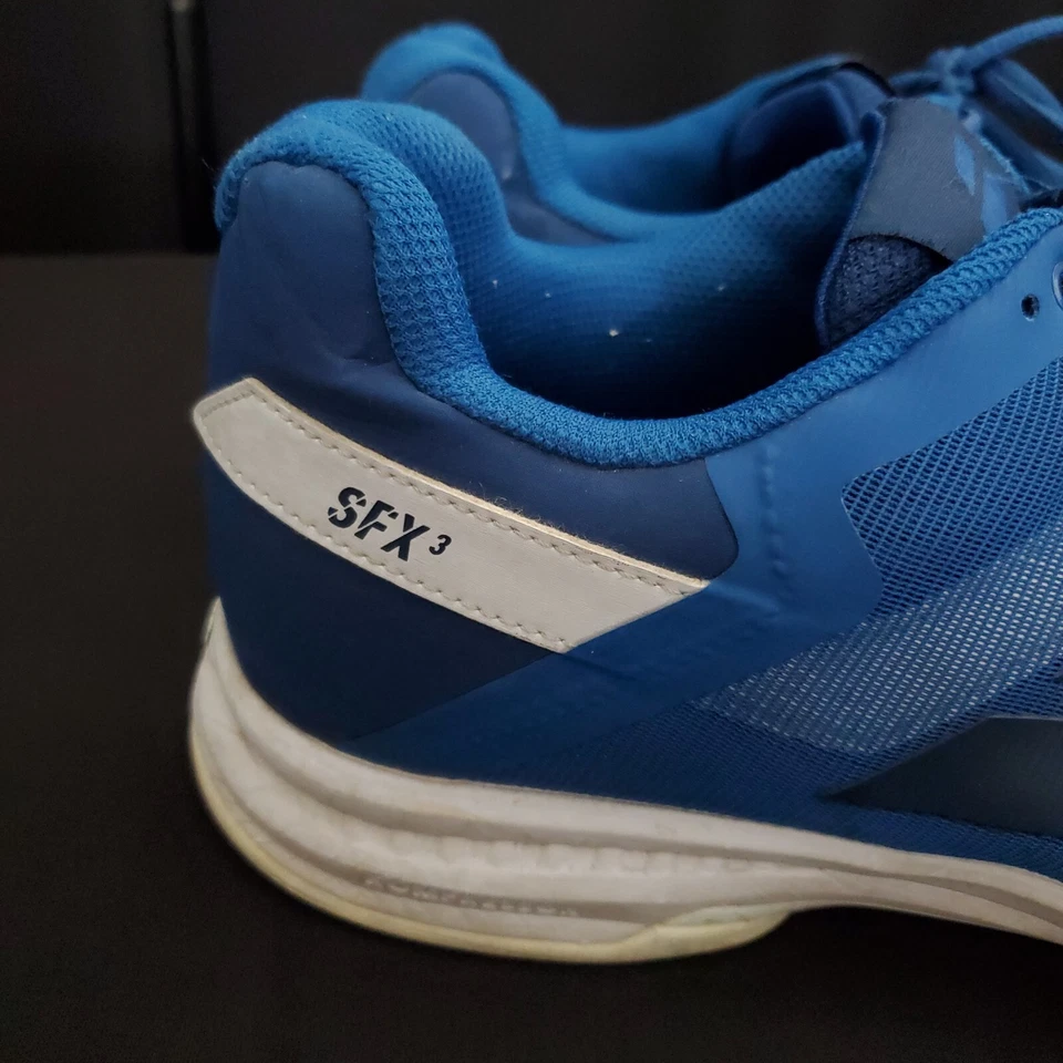 Babolat SFX3 Todas las Canchas Tenis Pickleball Zapatos Para Hombres Talla 12 Azul Blanco Deportes Foto 4 de 4