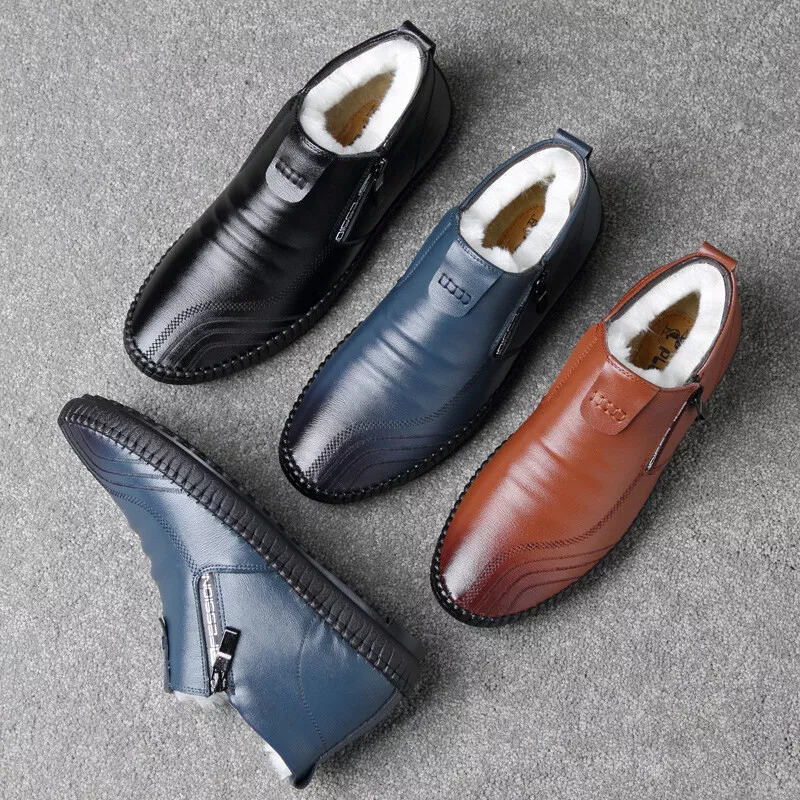 Zipper store shoes mens