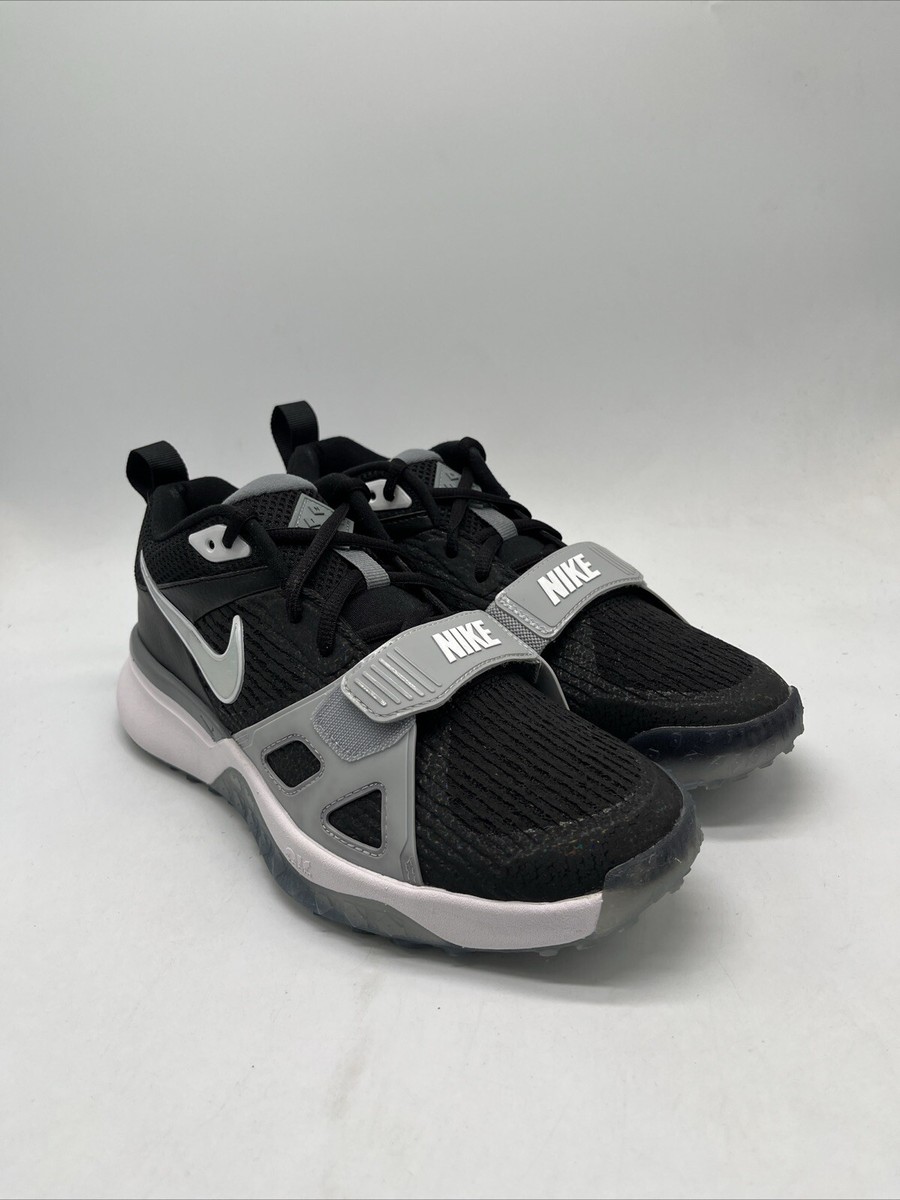 Size 7.5 - Nike Air Zoom Diamond Elite Turf Black Iridescent for