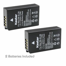 Kastar EN-EL20 Battery for Nikon Coolpix A, 1 J1, 1 J2, 1 J3, 1 S1, 1 V3