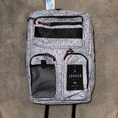 Jordan Hesi Backpack Cement Grey Nike App LE 15 Laptop, Bottle Pocket NWT!  | eBay
