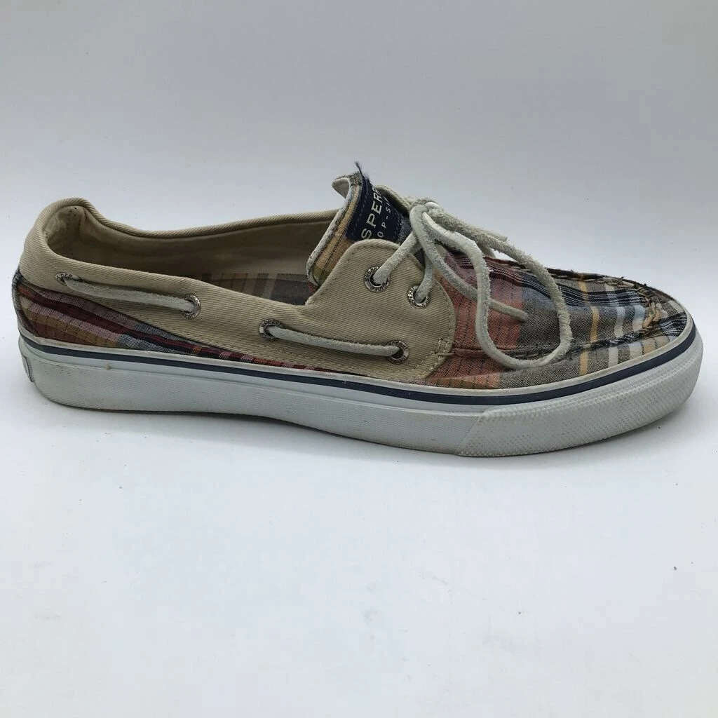 Sperry canvas hotsell boat shoes mens
