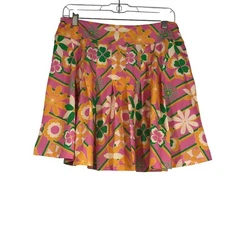KENNY FLOWERS - WOMEN'S XL -  FLORAL THE ACAPULCO COUNTRY CLUB SKORT SKIRT
