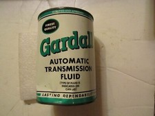 Vintage Sealed Gardall ATF Dexron II Transmission Oil 32 oz Tin Can