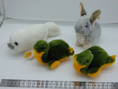 4 x STEIFF  Häschen Snuffi 2911/12 - Cosy Heuler 5374/17 - 2 x Mini Cosy 084966