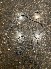 BLACK EARBUDS HEADPHONES 3.5MM JACK