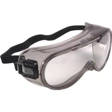 Safety Works Pro Safety Gray Tint Frame Safety Goggles with Anti-Fog Clear Lens