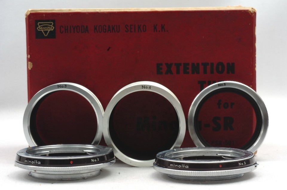 Tubes D'extension Pentax S3 No.I, II, III, Monture M42, Pour Appareil Photo, Excellent état